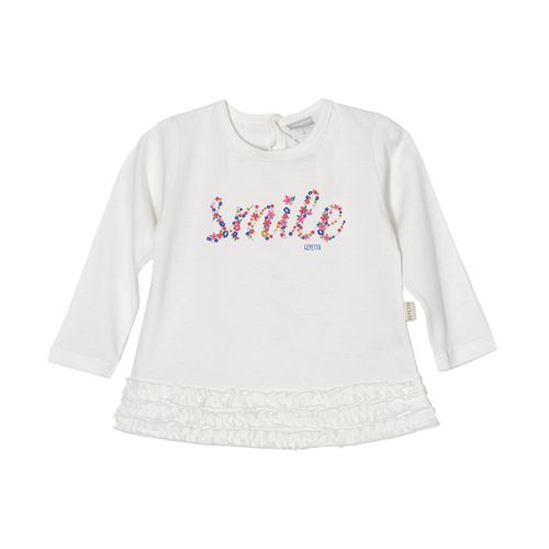 Remera con estampa "smile"