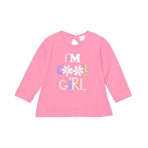 Remera con estampa "cool girl"
