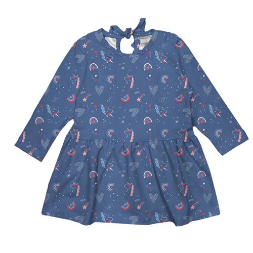 Vestido estampado "magic"