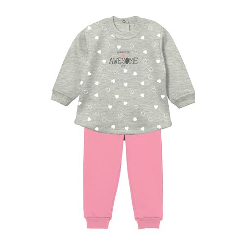Conjunto jogging con estampa "awesome"