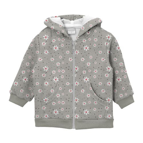 Campera estampada "flores"