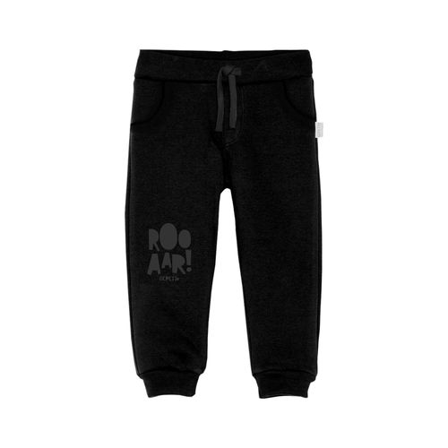Jogger frisa con estampa "roar"