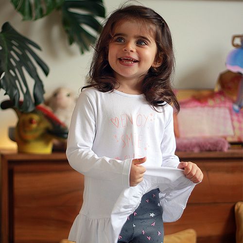 Remera "enjoy smile sweet"