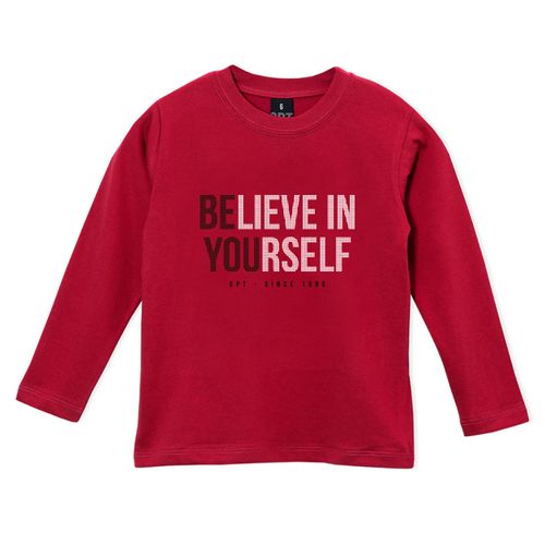 Remera "Believe in Yourself"